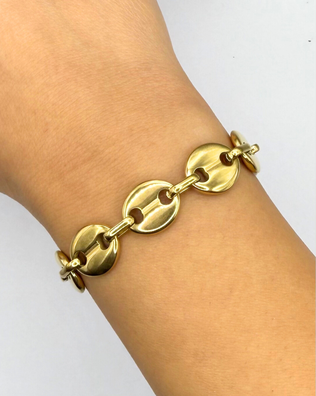 Link Chain Bracelet in Gold