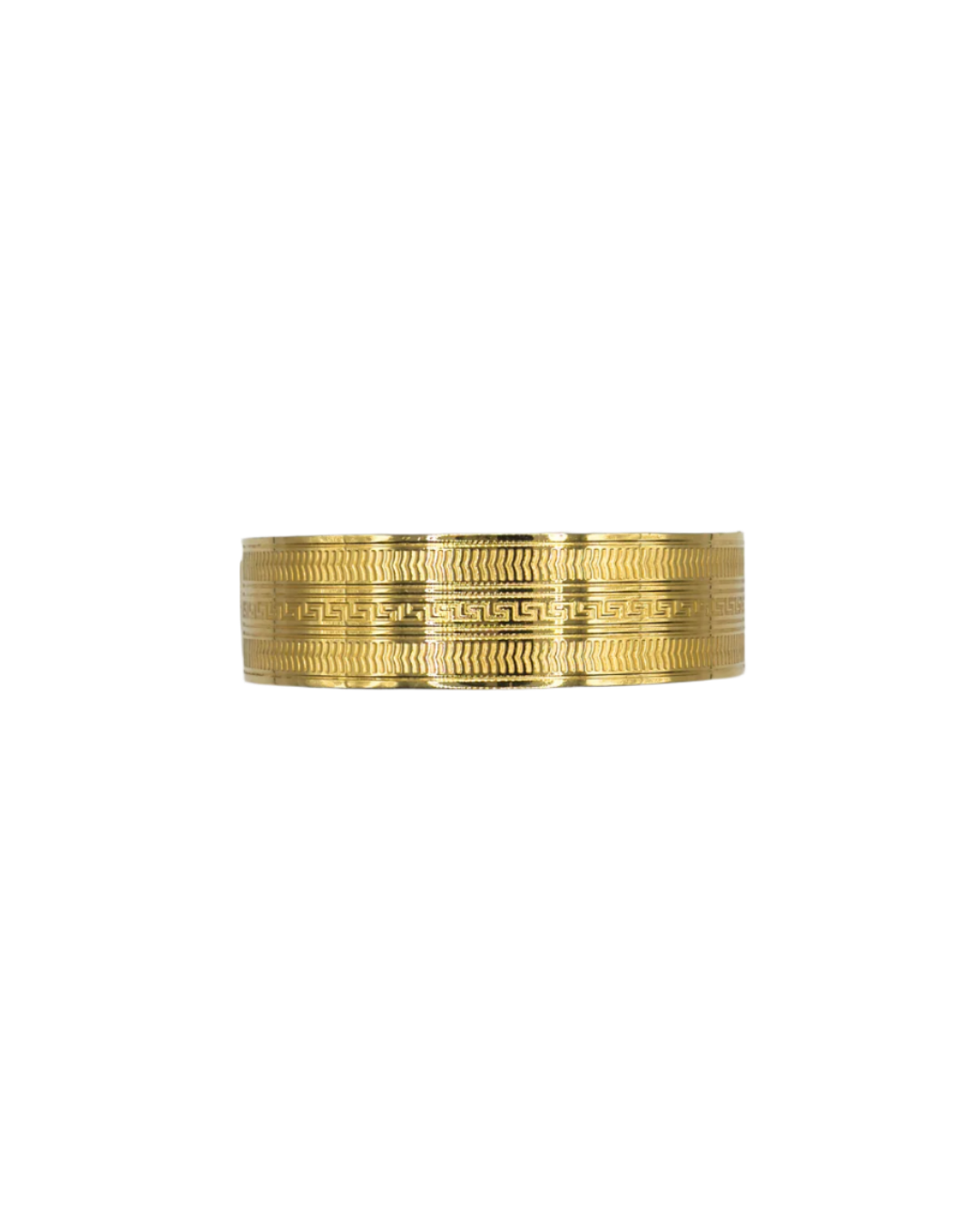 Chunky Gold Cuff Bangle