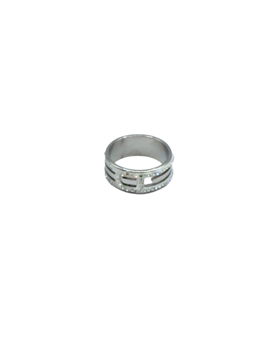 Layered Diamond Window Ring