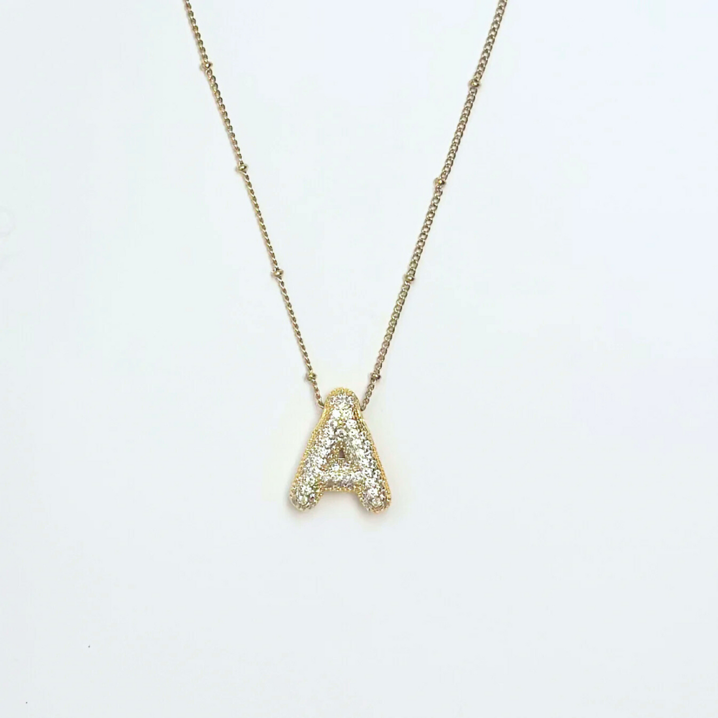 Collana iniziale avorio - A