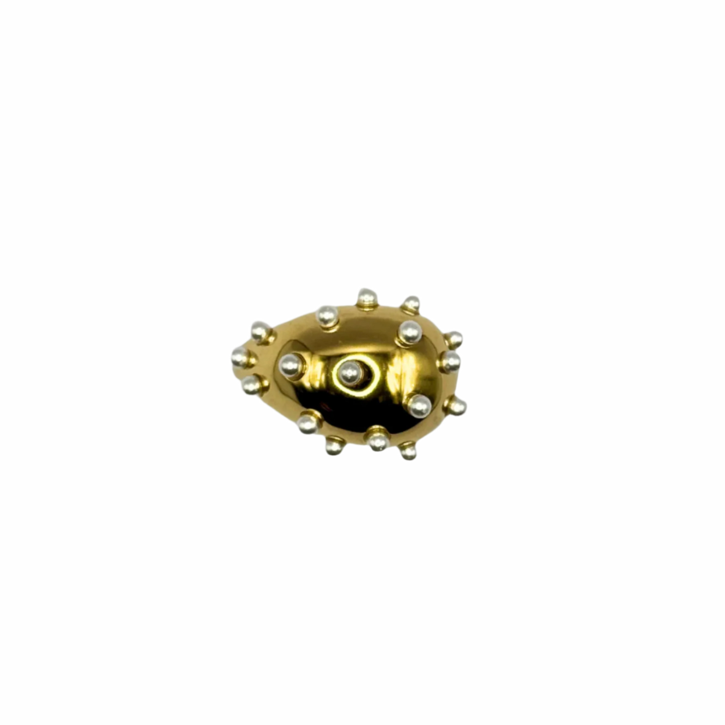 Bubble Ring with Pearls