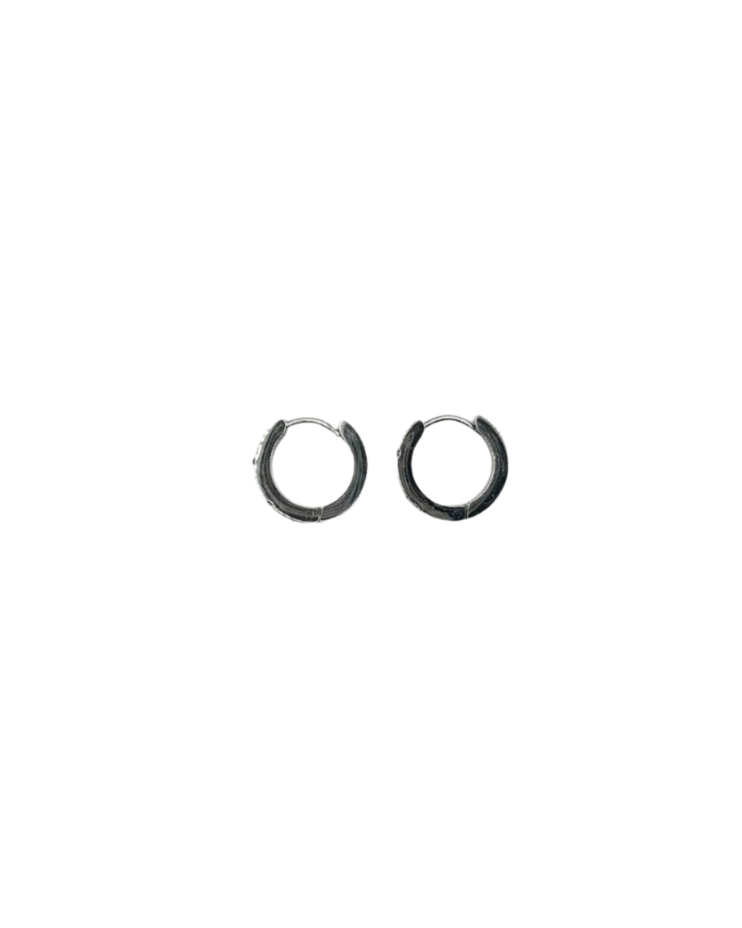 Four Leaf Clover Hoop Earrings