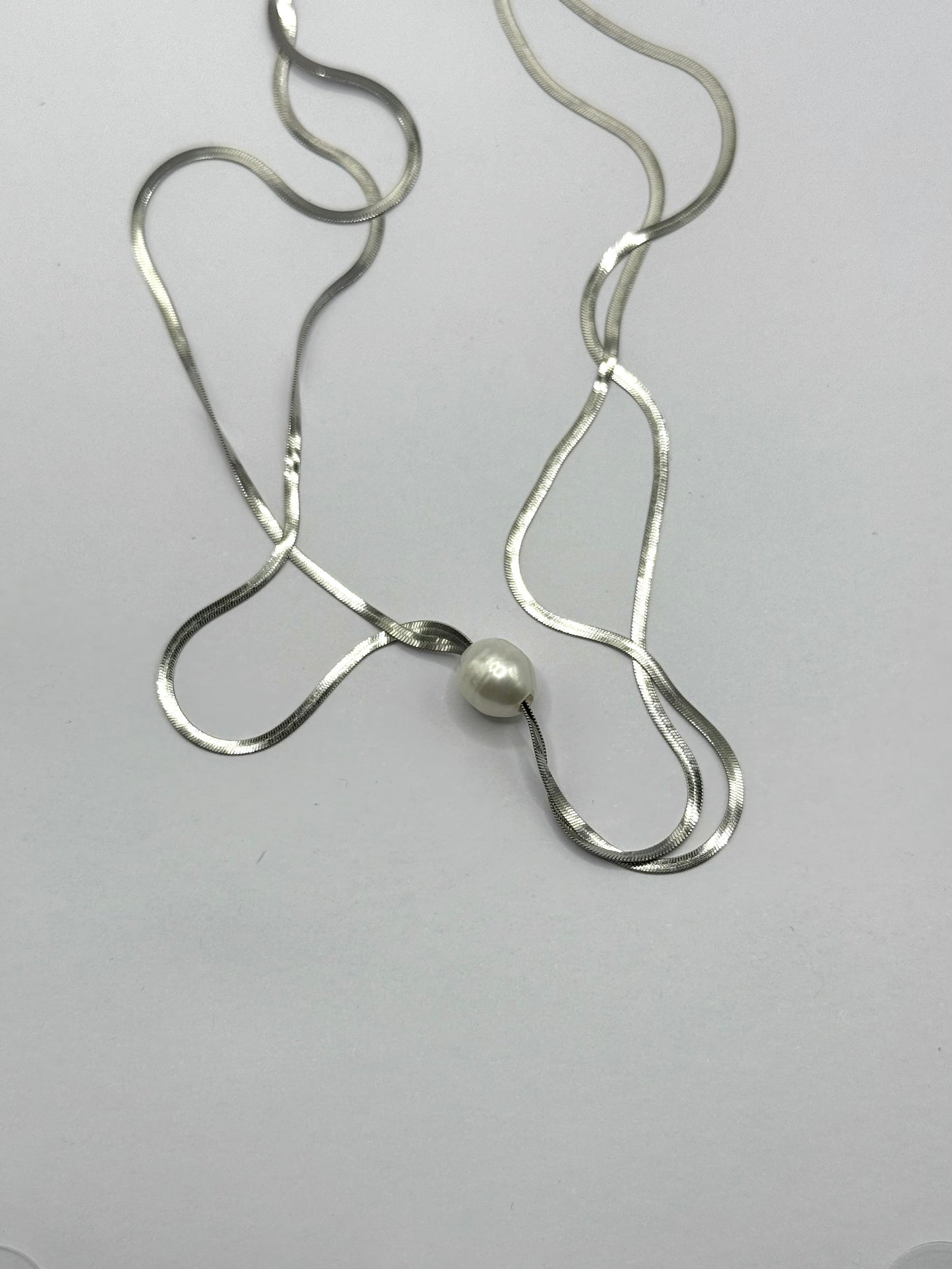 Collana doppia di perle