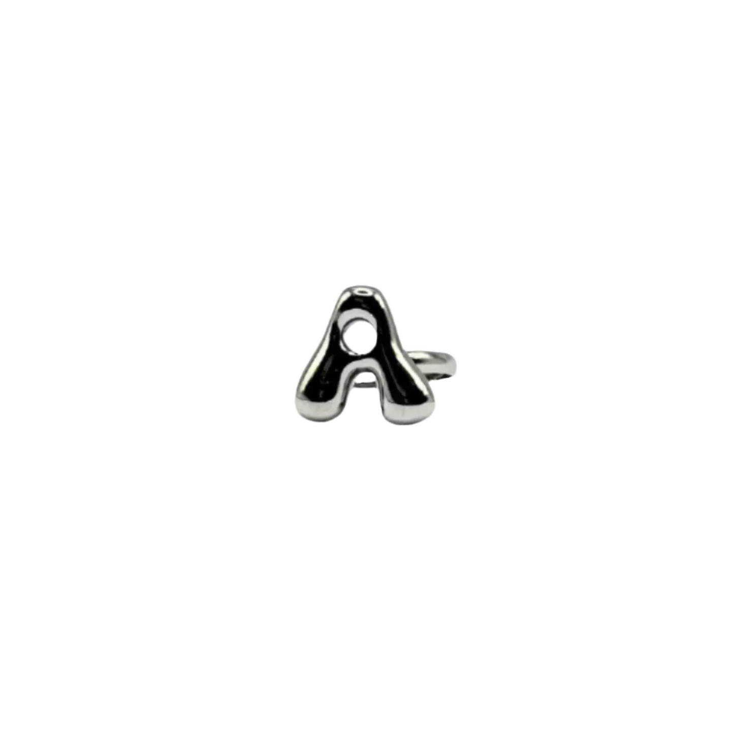 IG Initial Rings - A Silver