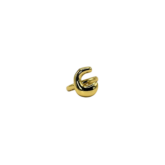IG Initial Ring - C Gold