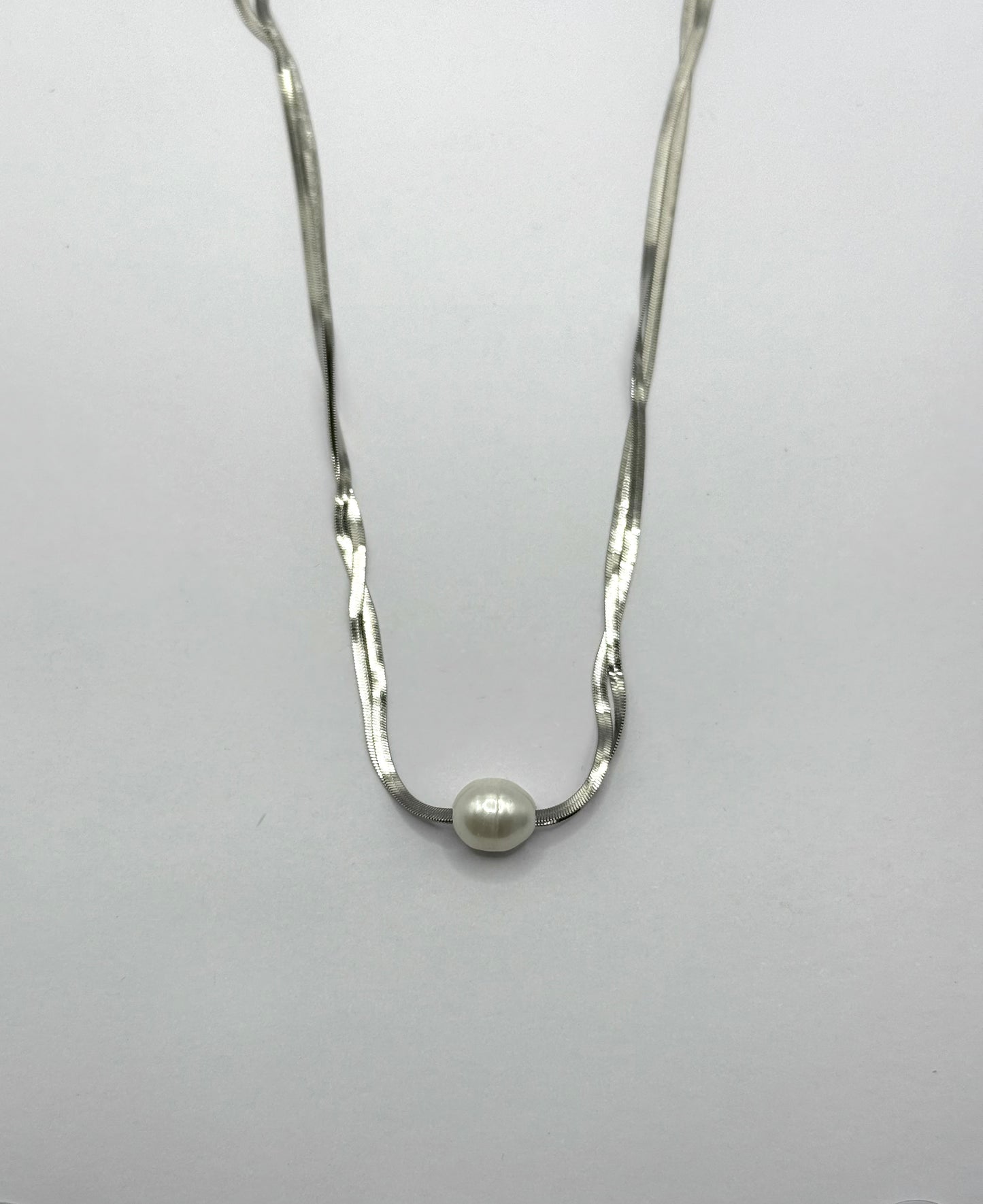 Collana doppia di perle