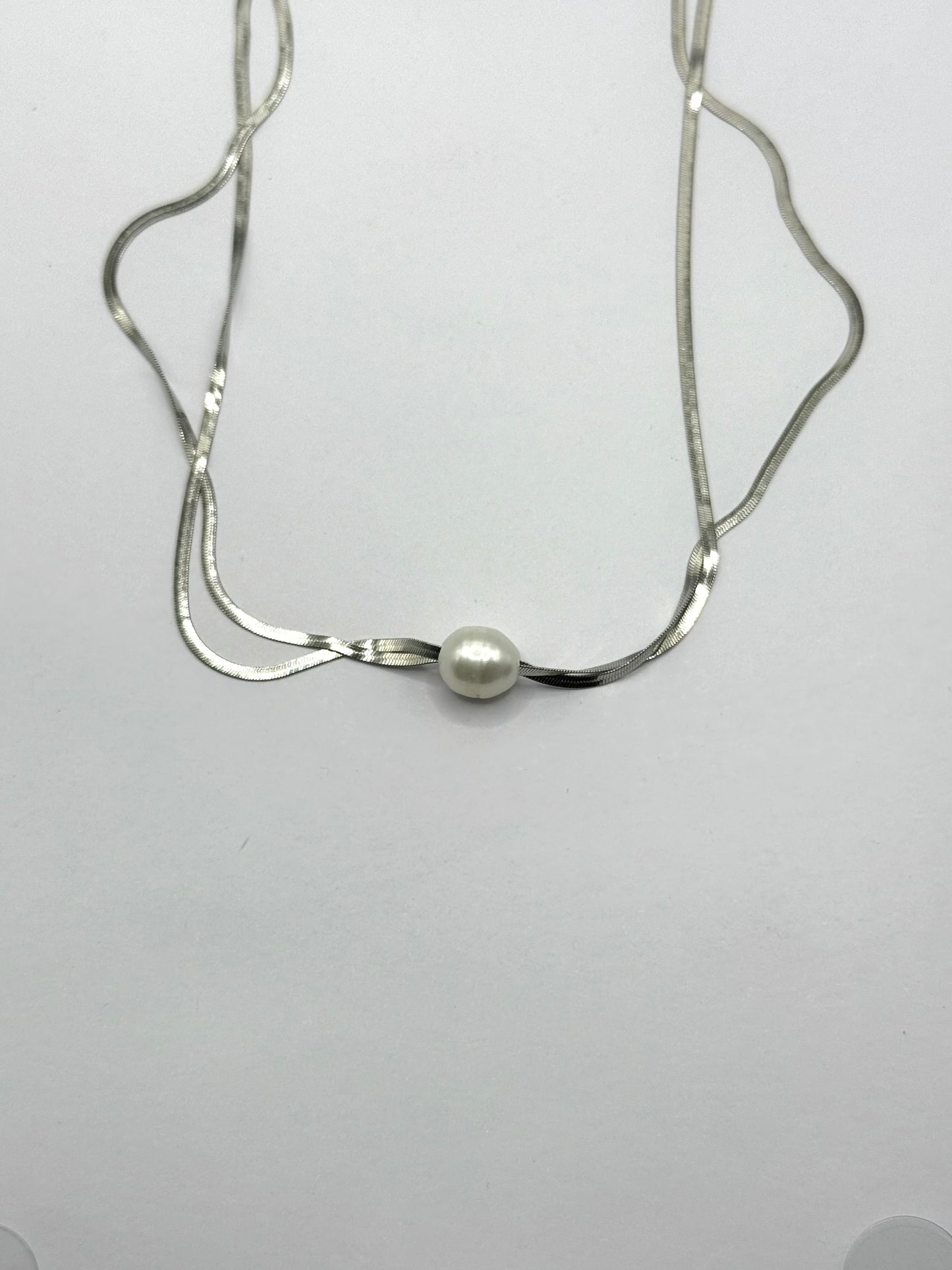 Collana doppia di perle