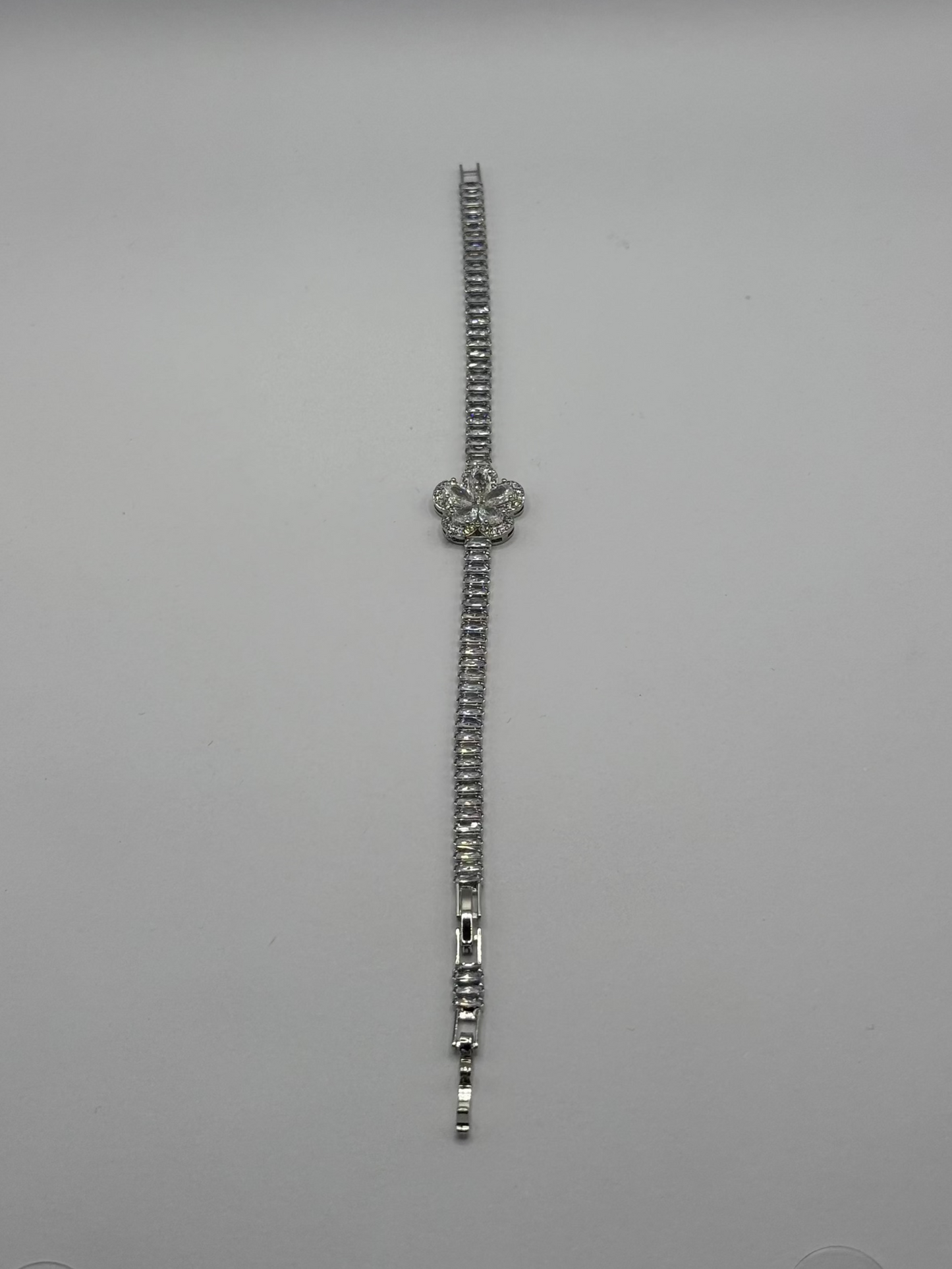 Diamond Flower Bracelet