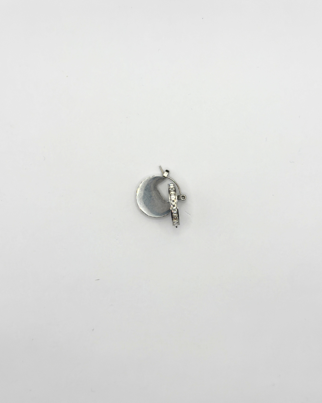 Mini Fiona Earrings in Silver