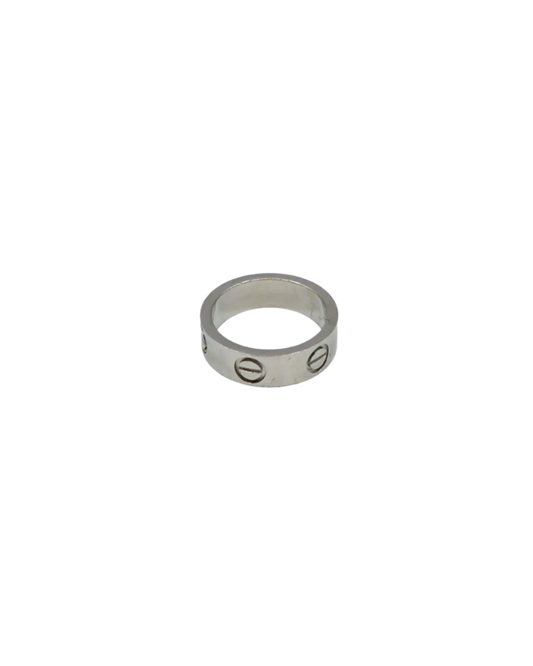 Time Band Ring in Silver