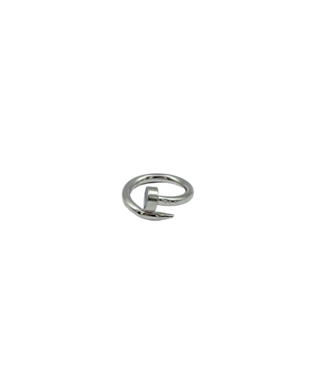 Classic Nail Ring in Silver