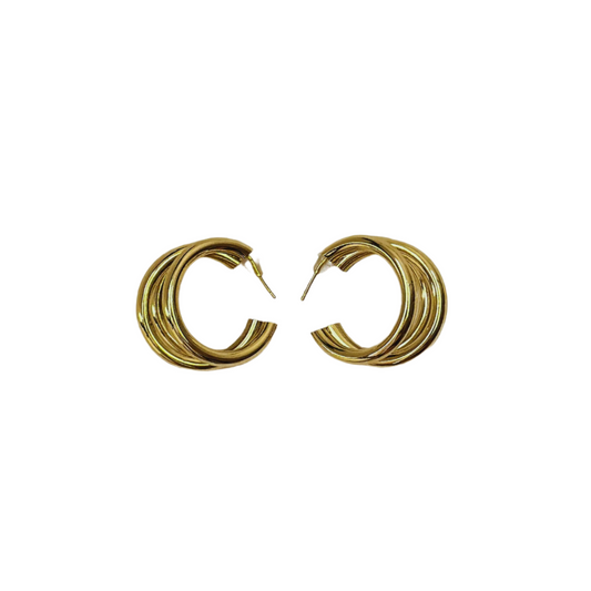Triple Hoop Earrings