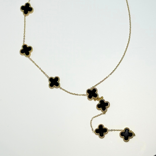 Flora Noir Necklace
