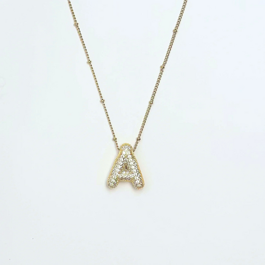 Collana iniziale avorio - A