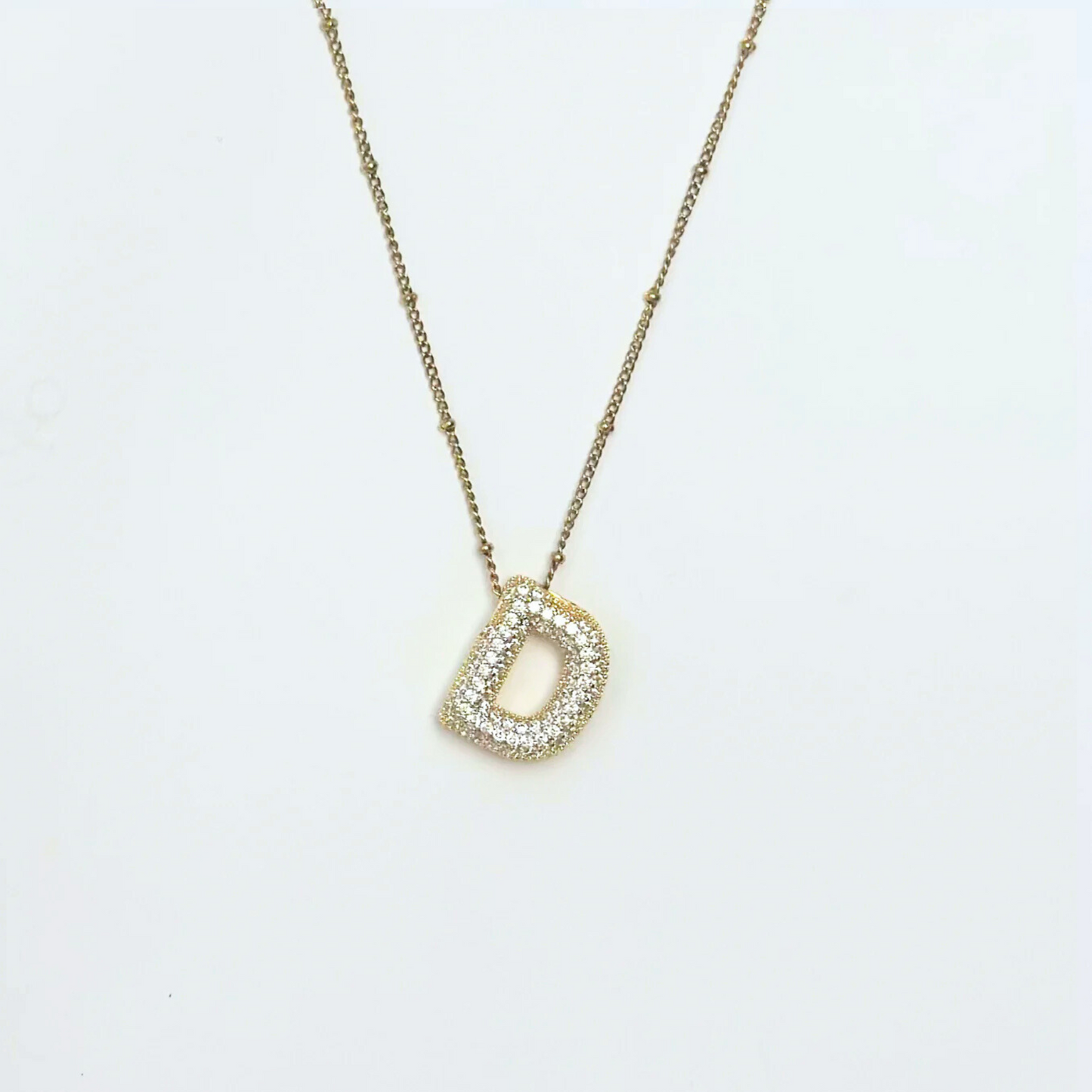 Collana iniziale avorio - D