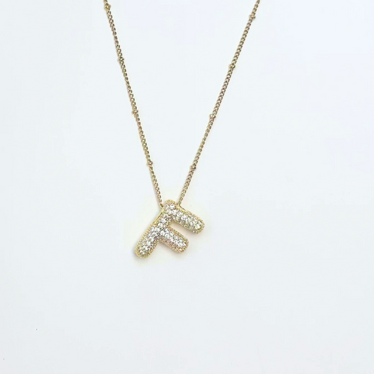 Collana iniziale avorio - F