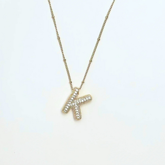 Collana iniziale avorio - K