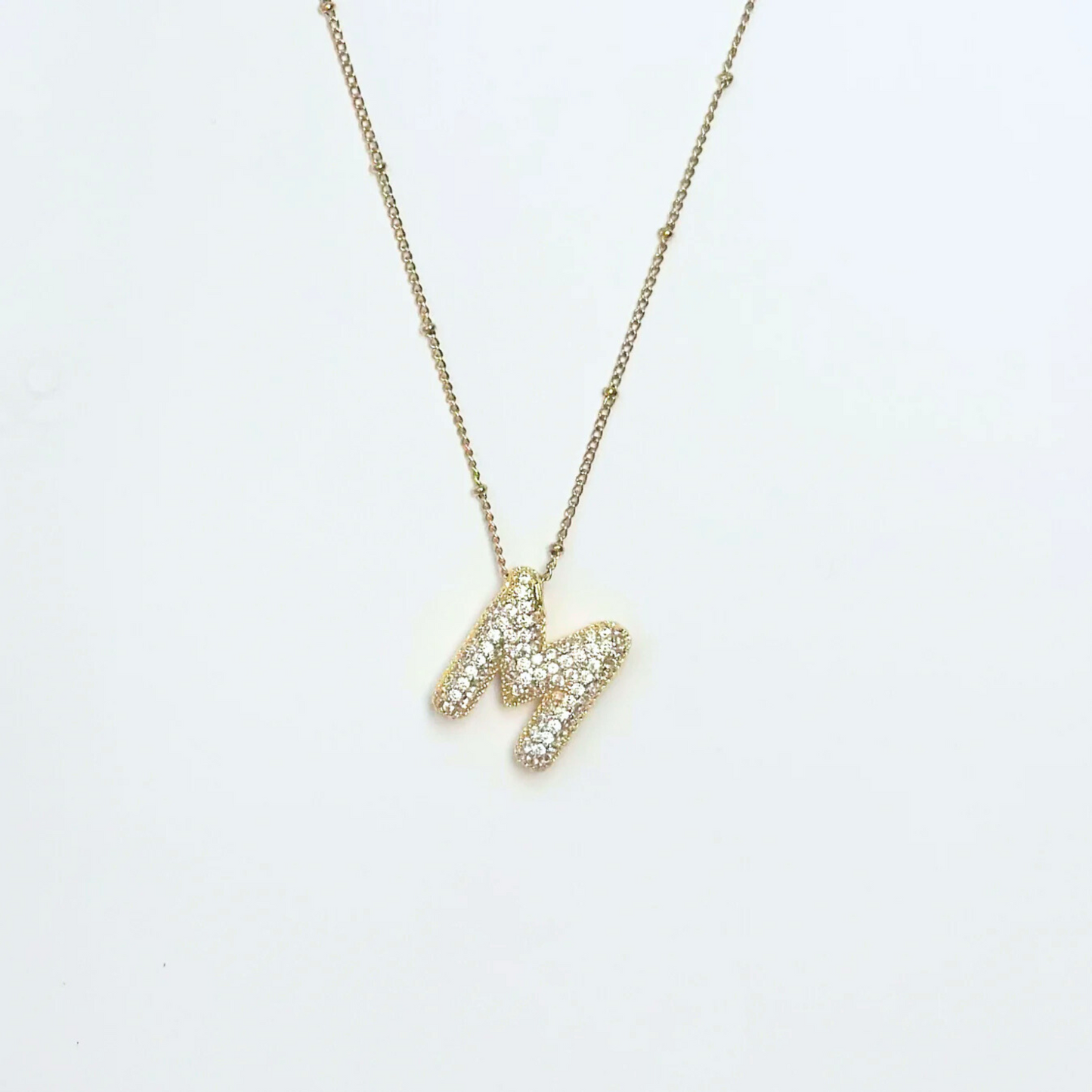 Collana iniziale avorio - M