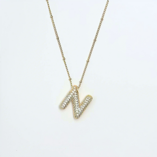 Collana iniziale avorio - N