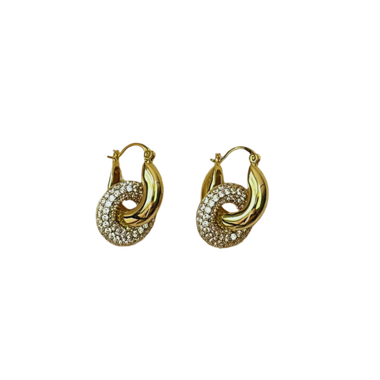Mini Double Hoop Earrings