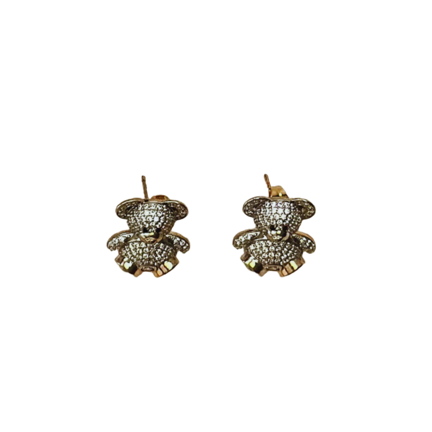 Micro Teddy Earrings