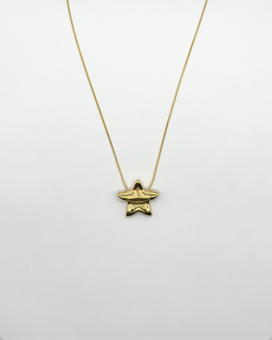 Starfish Necklace in Gold