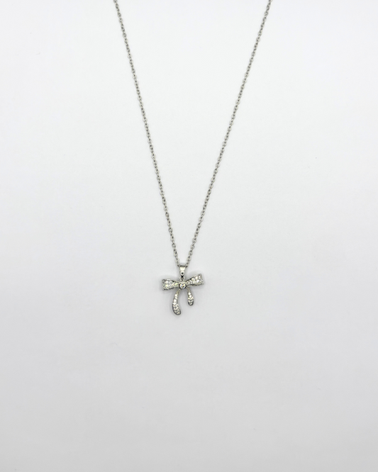 The Valentine's Bow Necklace