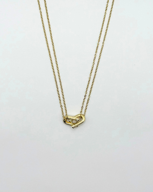 Chain Link Double Necklace