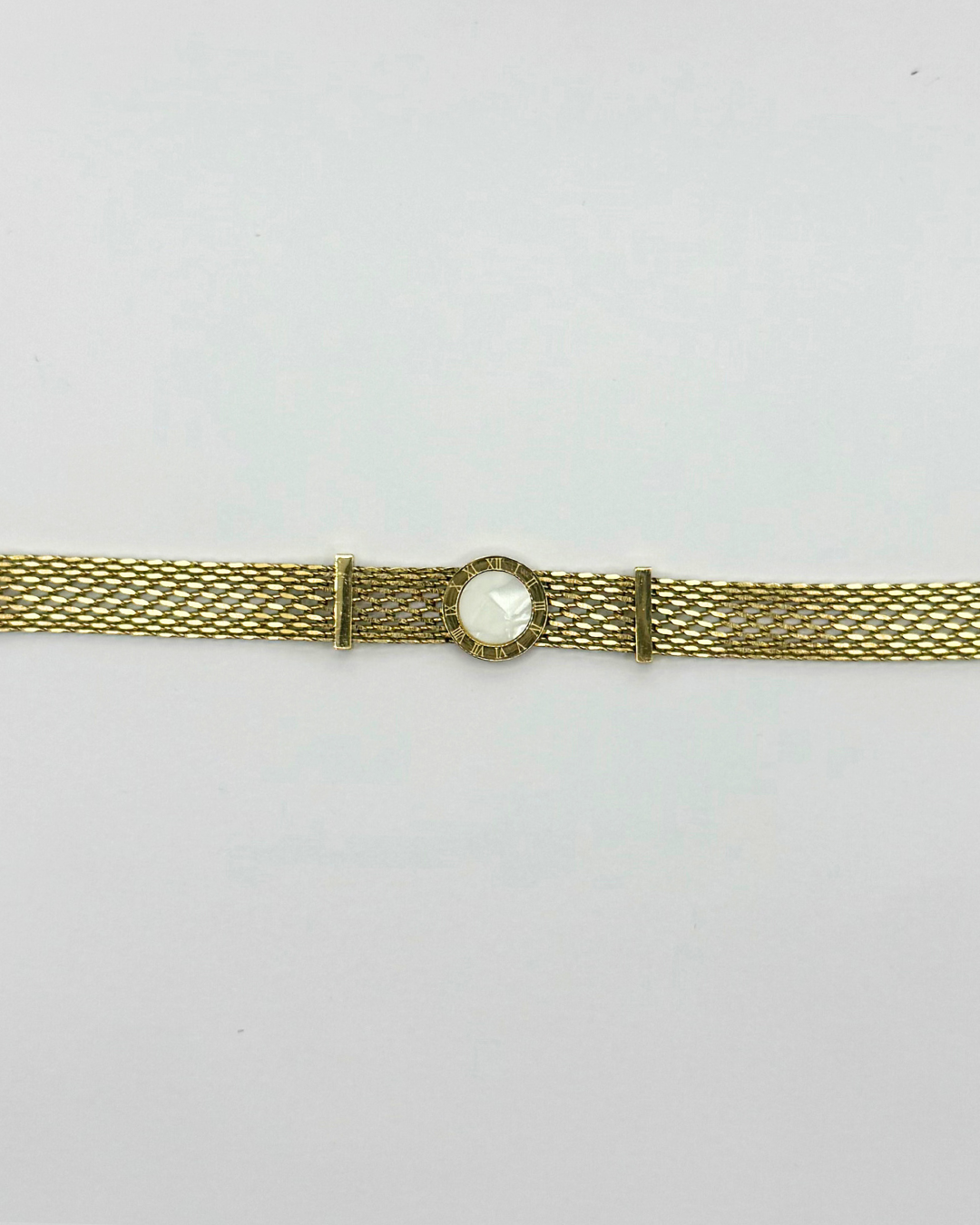 Time Barrel Chainlink Bracelet