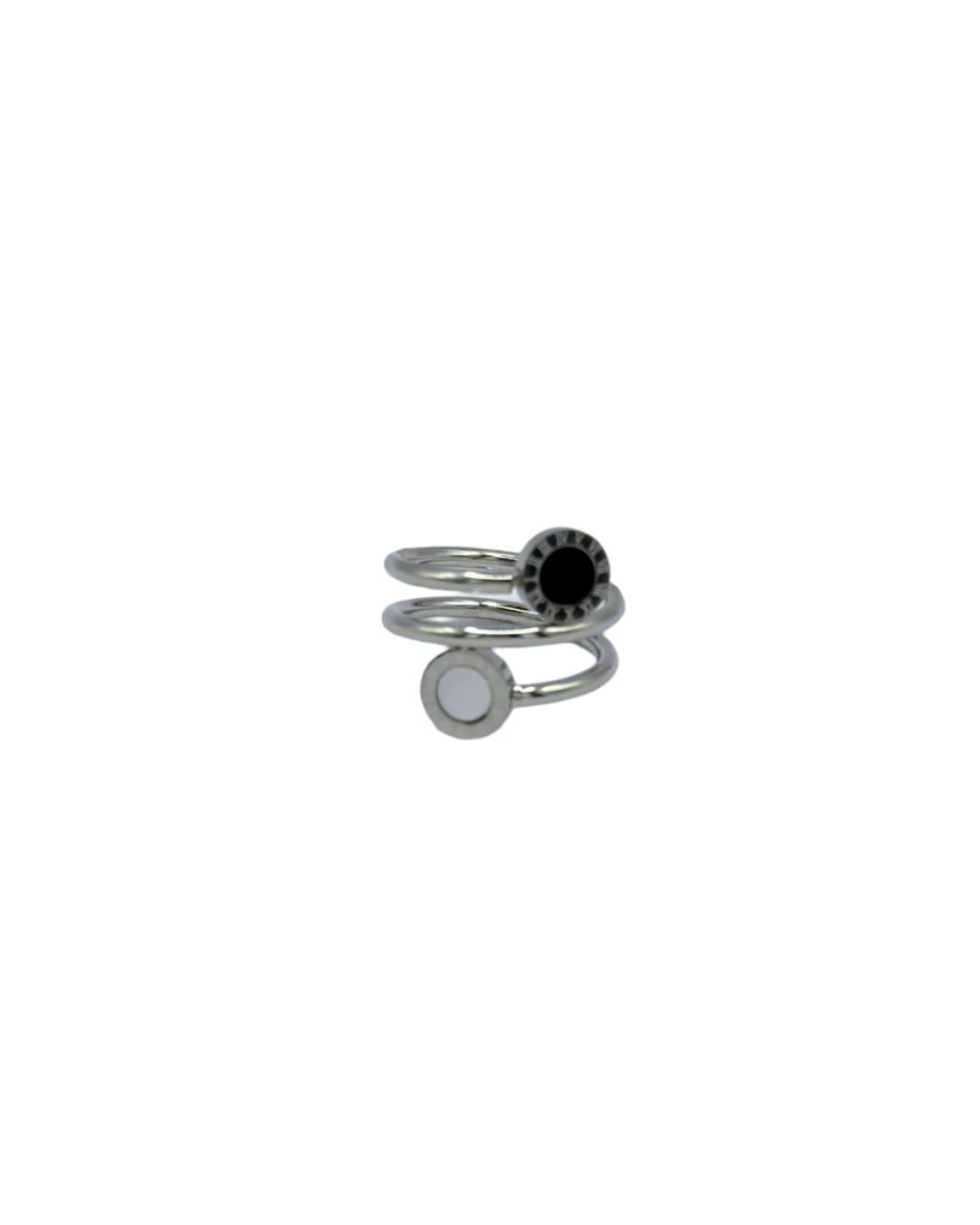 Multi Band Spiral Ring