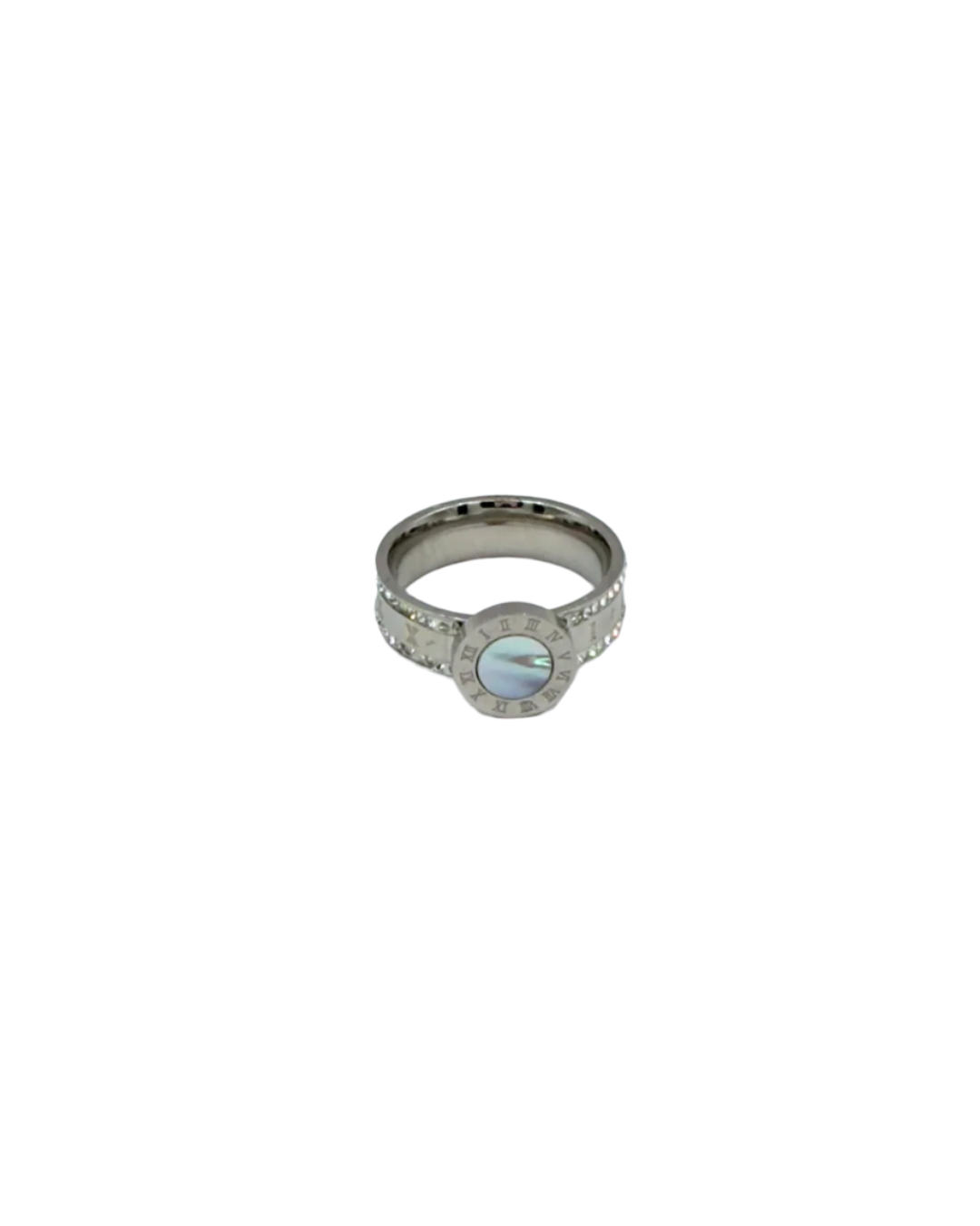 Single Band Silver Ring