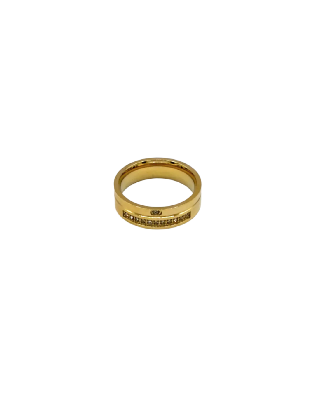 Diamond Band Ring in Gold